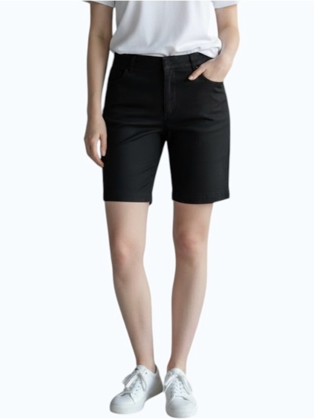 Lady Hagen Havana golf shorts Black Women’s size 8 NWT 7” Country club Stretch